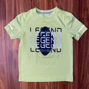 5 For $25 Members Mark Football Yellow Active Tee Boys Size 5/6